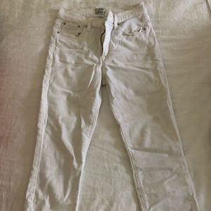 J crew high rise skinny crop jean